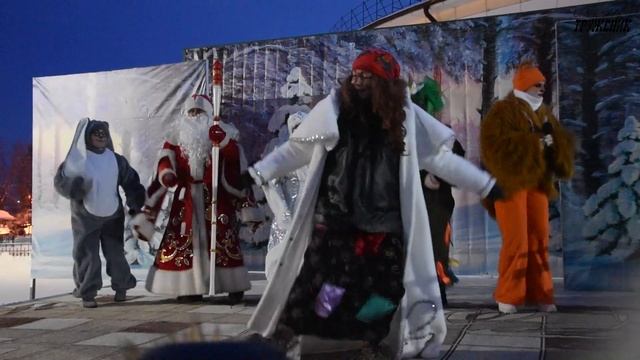 Открытие елки с. Вагай 2022 смотреть онлайн