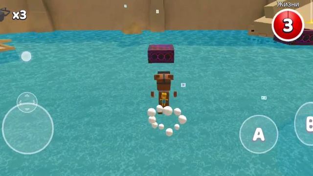 Прохождение паркура в пустыне? Super Bear Adventure смотреть онлайн