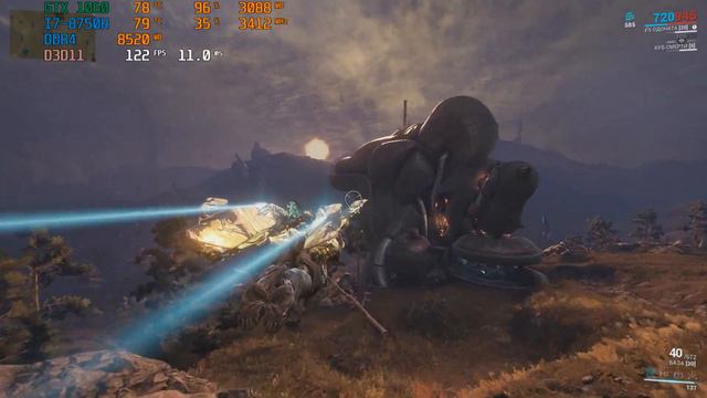 Warframe / gtx 1060 / i7 8750h / high setting / fps / 4k смотреть онлайн