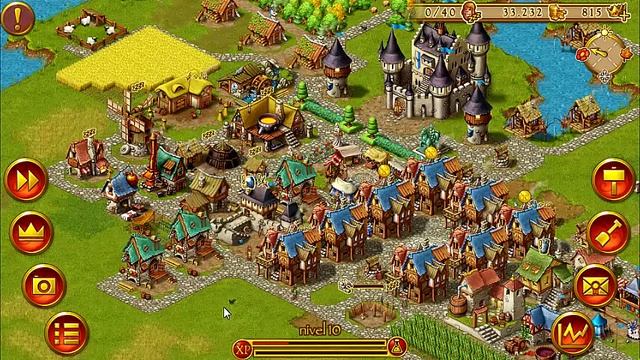 Townsmen #5 RICOS! CRIANDO FARM DE PRESTÍGIOS смотреть онлайн