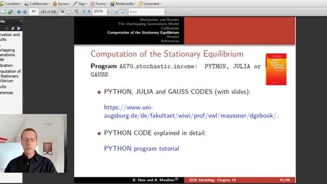 The Overlapping Generations Model with Income Uncertainty + PYTHON, JULIA & GAUSS Codes смотреть онлайн