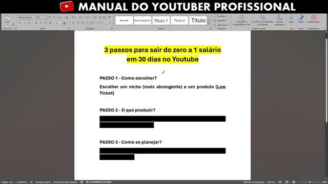 Como EU FIZ 1 SALÁRIO com ESSE CANAL do ZERO em 30 dias [Ganhar Dinheiro no Youtube] смотреть онлайн