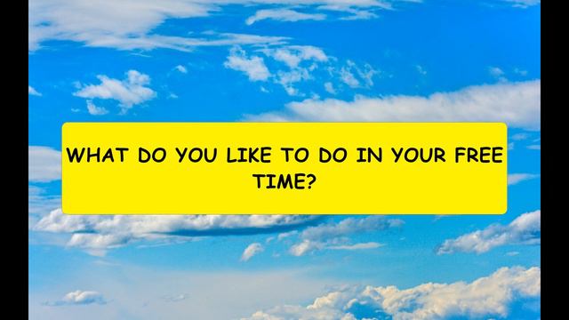 Aula de Inglês - Free Time смотреть онлайн