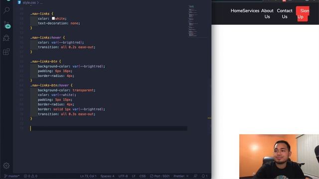 How to Make a Responsive Navigation Menu Navbar Using HTML, CSS, and Javascript Tutorial смотреть онлайн