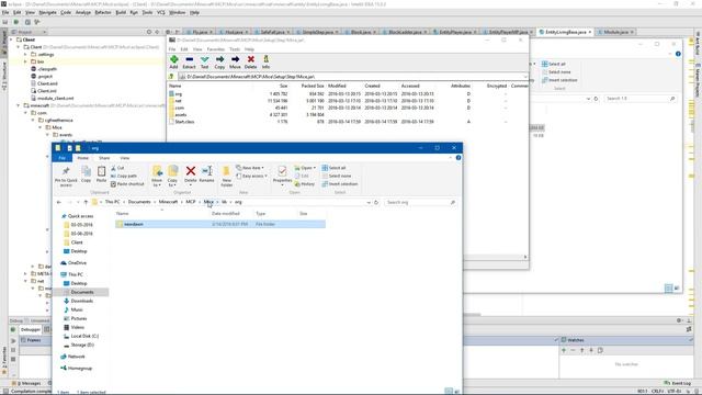 Create a Hacked Minecraft 1.9 Client Jar File смотреть онлайн