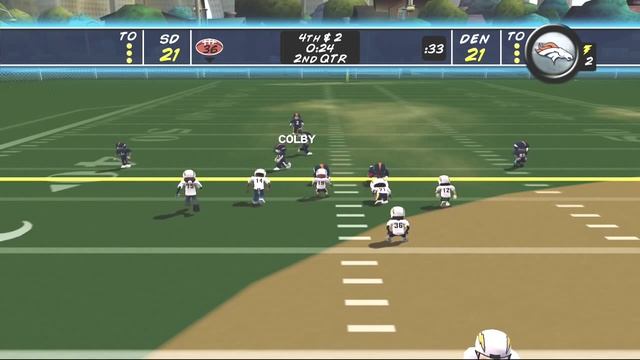 Backyard Football 2010 2nd game vs San Diego Chargers смотреть онлайн