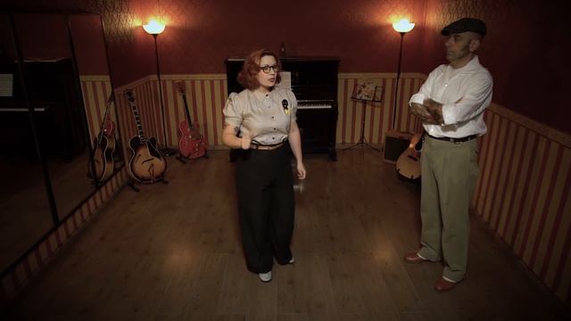 Rockabilly Jive Tutorial Lezione 3 (ENGLISH VERSION STARTS AT 6:43) смотреть онлайн