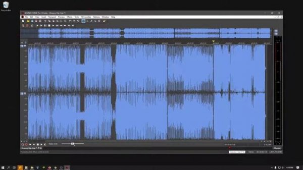 Creating A [Single MP3] Playlist, Using Ten MP3 Files On Sound Forge (2/26/21)