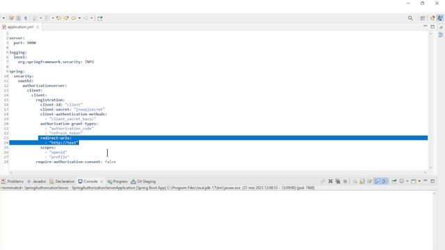 Spring Boot 3.1.0 - Spring Authorization Server 1.1.0 смотреть онлайн