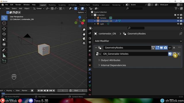 Introducción a Geometry Nodes en Blender 3.3 - Tutorial Blender смотреть онлайн
