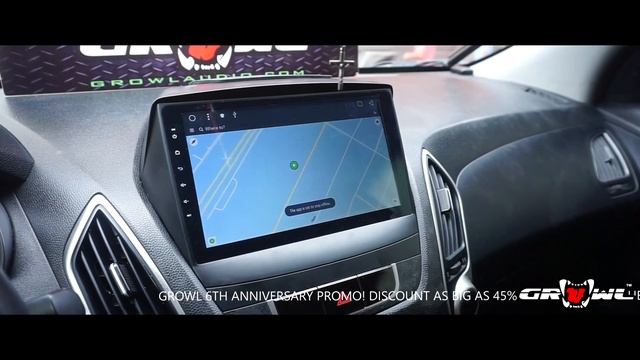 Hyundai Tucson 2008 - 2014 Growl 9inch Android OEM Head Unit смотреть онлайн