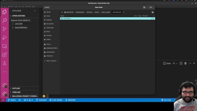 AM Coder - React 18 for Beginners - #1 What is React and Setup смотреть онлайн