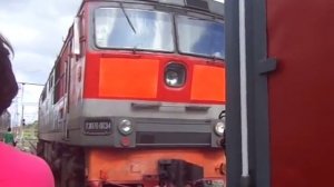 Смена тепловоза ТЭП70-0034 на электровоз ЭП1М-699