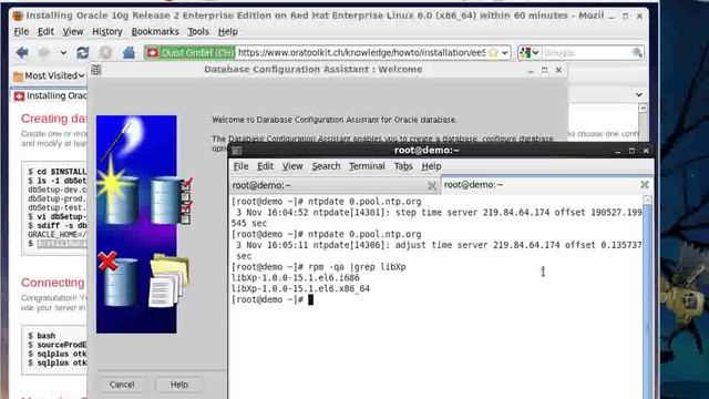 在RHEL6 X86-64虛擬機上安裝ORACLE 10.2g 資料庫 -7 смотреть онлайн