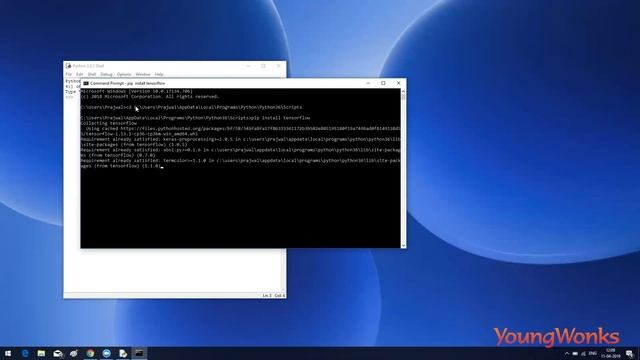 Tensorflow installation (CPU) on Windows смотреть онлайн