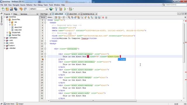 13 - How to Create Alert Box using Bootstrap 4 | Computer Tweets смотреть онлайн