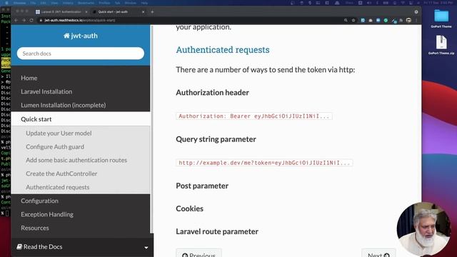 Laravel 8 JWT Authentication смотреть онлайн