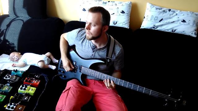 Piccolo bass performance for newborn - Ibanez SR800 + Daddario EXL280 смотреть онлайн