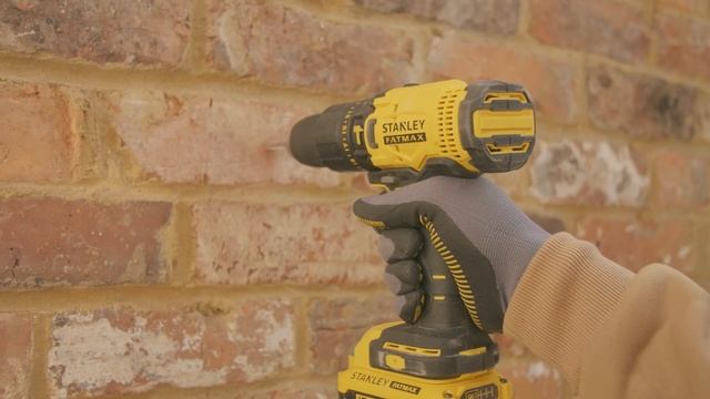 18V STANLEY® FATMAX® V20 Hammer Drill with 2 x 1.5Ah Lithium-Ion Batteries and Kit Box смотреть онлайн