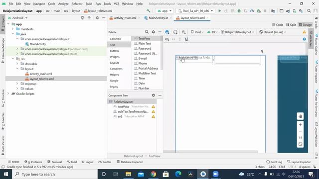 Kotlin Relative layout Android смотреть онлайн