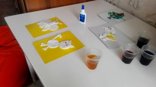 Ageev_homeschool Раскрашиваем ватные диски смотреть онлайн