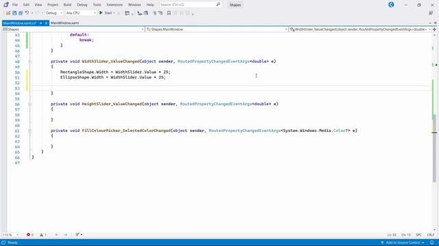 WPF C#/VB - Shapes: Part 1 (Rectangles, Circles & Triangles) смотреть онлайн