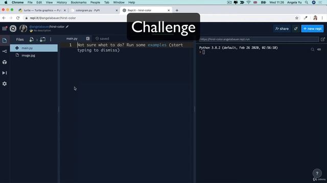 The Hirst Painting Project Part 1 - How to Extract RGB Values from Images | The Python Pro Bootcamp смотреть онлайн