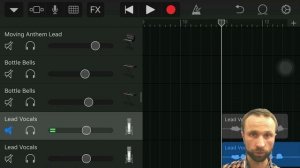 GarageBand Как записать вокал поверх фонограммы или как записать голос на минус
