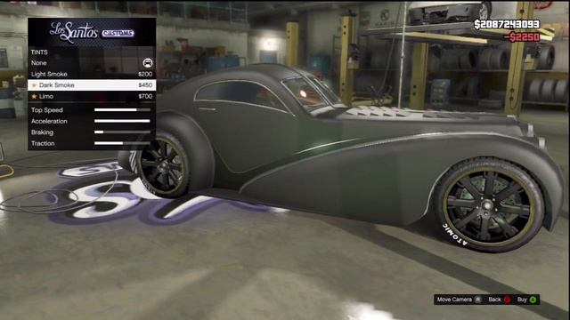 GTA 5: FULLY CUSTOMIZED Bugatti Type 57SC (Atlantic Truffade Z-Type) Los Santos Customs + Gameplay смотреть онлайн