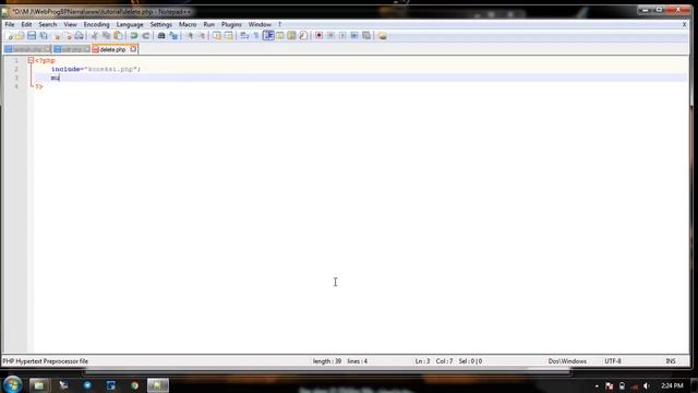 Tutorial 5 Script PHP Membuat DELETE Data Pada Database смотреть онлайн