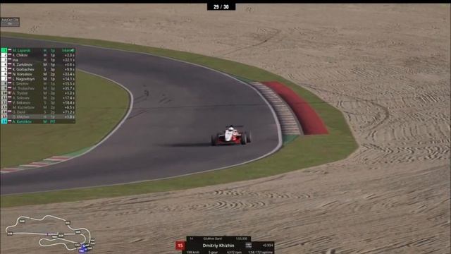 Симуляторная формула 1 на трассе Mugello в Asseto Corsa смотреть онлайн
