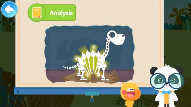 Explore the Dinosaurs World with Baby Panda! | Babybus Games смотреть онлайн