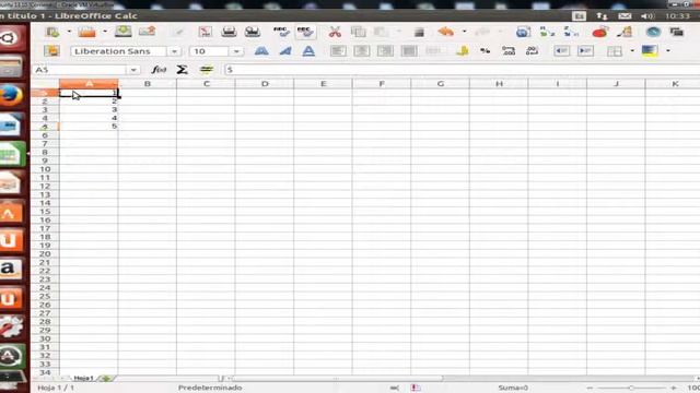 11 - Tutorial Linux Ubuntu 13.10 -Hoja de calculo смотреть онлайн