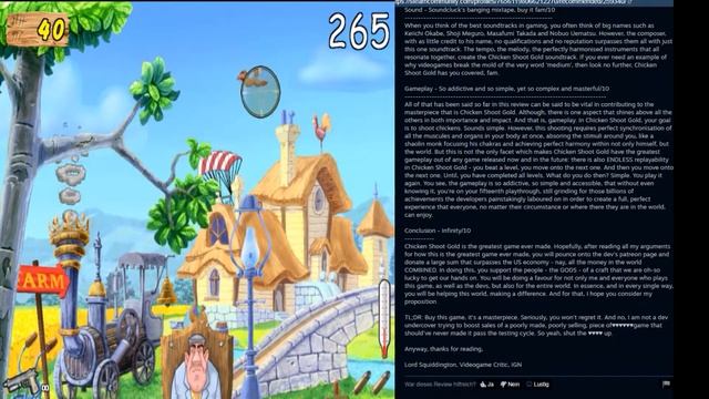 lets steam comments | Chicken Shoot Gold смотреть онлайн