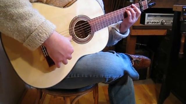 Handmade flamenco guitar смотреть онлайн