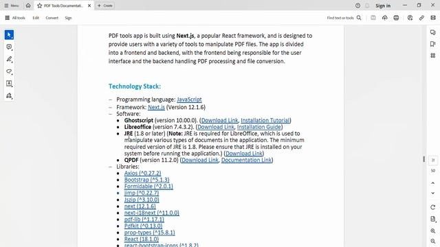 Install and Run PDF Tools Next.js Application on Windows Locally смотреть онлайн