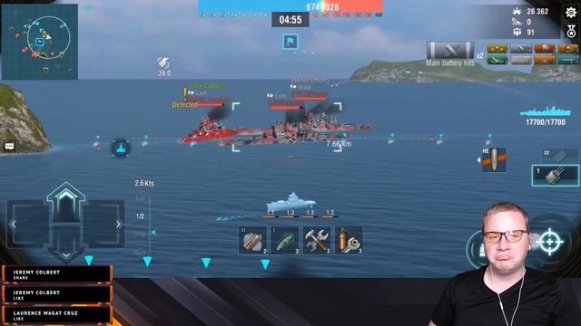 World of Warships Blitz USS Benham - Who needs equipment? смотреть онлайн