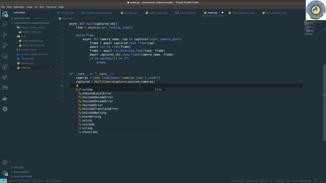 9. Concurrency problems with Python OpenCV - shifting to uvloop смотреть онлайн