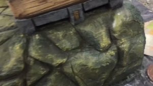 Как правильно покрасить бетон под камень