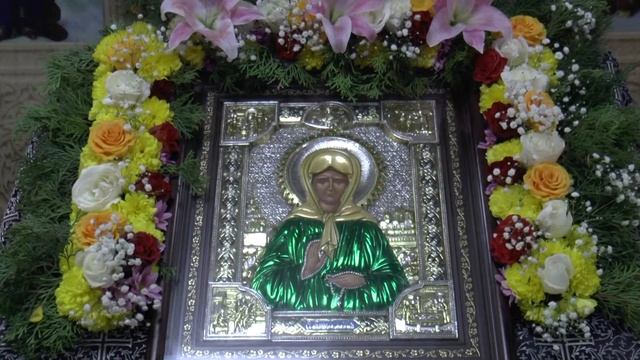 Престольный праздник в храме блаженной старицы Матроны Московской 8 марта 2017 год смотреть онлайн