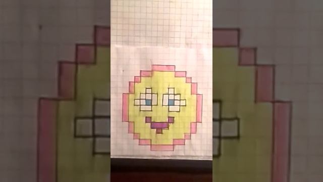 Мастер класс|как нарисовать смайлика по клеточкам смотреть онлайн