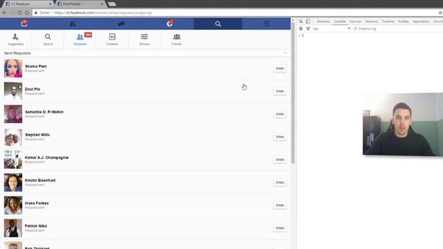 How to cancel all sent friend request on Facebook - Tutorial 2017 - Youtube смотреть онлайн
