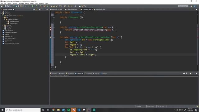 Programming the Iterative Fibonacci Sequence смотреть онлайн