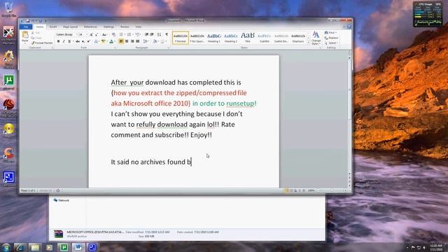 how to extract microsoft office 2010 смотреть онлайн