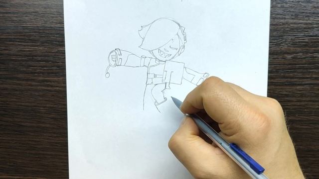 Как нарисовать Навигатор Колетт - Бравл Старс - How to draw Navigator Colette - Brawl Stars смотреть онлайн