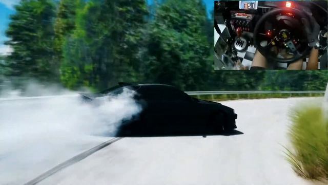 nissan silvia s14 street drift Assetto corsa Thrustmaster T300 RS GT Steering Wheel смотреть онлайн