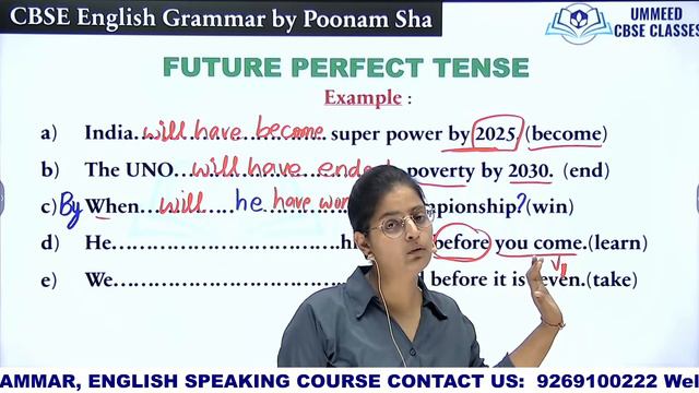 Rules#11 | uses of Future Perfect Tense I English Grammar Foundation Batch | By Poonam Sha смотреть онлайн