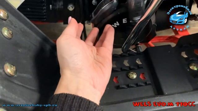 Детский бензиновый квадроцикл Wels EVO.M 110сс смотреть онлайн