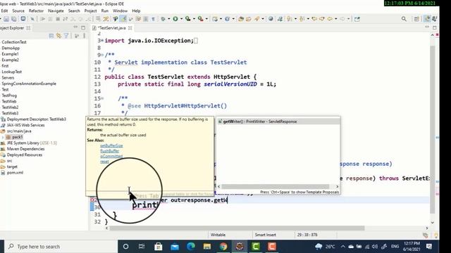 Java Web project in Eclipse IDE with Maven смотреть онлайн