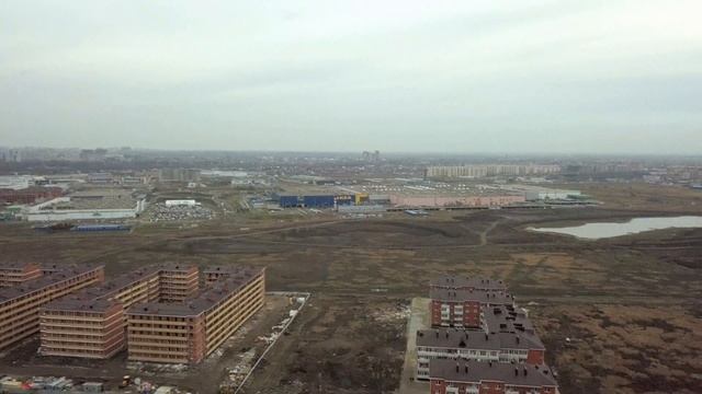 08.01.2021 - очередной осмотр площадки строительства парка у МЕГА Адыгея Кубань - январь 2021 смотреть онлайн